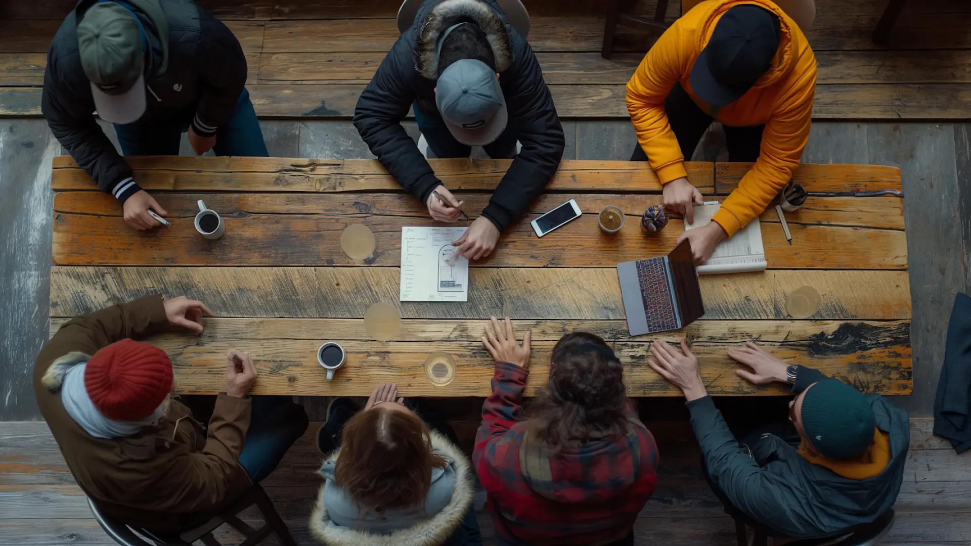 Software development team collaborating on app project delivery